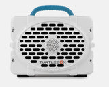 TURTLEBOX- Generation 3 Speaker in White/Electric Blue