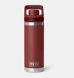 YETI- 18oz Flip Chug Bottle in Stag Red