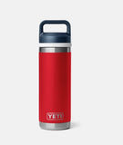 YETI- 18oz Chug Bottle in Rescue Red/White/Navy
