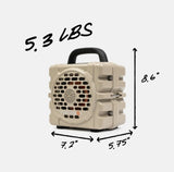 TURTLEBOX- Cub Speaker in Tan