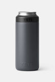 YETI- Rambler 12oz Slim Can Colster in Charcoal