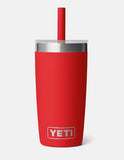 YETI- 10oz Jr Tumbler w/Silicone Straw in Rescue Red