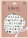 INKED- B&W Nail Art
