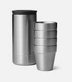 YETI- Shot Glasses & Case in Stainless Steel