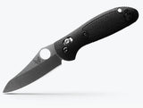 BENCHMADE- Mini Griptilian in Black Grivory Sheepsfoot