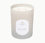 LINNEA- Sea Salt 2 Wick Candle