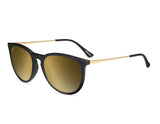 KNOCKAROUND- Mary Janes Sunglasses in Black/Gold