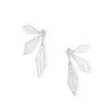 KENDRA SCOTT- Jayden Stud Earrings in Bright Silver