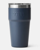 YETI- Rambler 20oz Stackable Cup in Navy