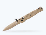 BENCHMADE- Mini SOCP Folder in Desert Tan