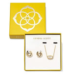 KENDRA SCOTT- Elisa Mikki Gift Set in Gold Ivory Mother of Pearl