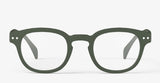 IZIPIZI- Reading Glasses #C in Kaki Green (+1.5)