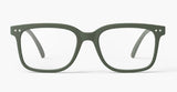 IZIPIZI- Reading Glasses #L in Kaki Green (+2.5)