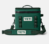 YETI- Hopper Flip 12 in Black Forest Green