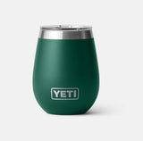 YETI- 10oz Wine Tumbler in Black Forest Green