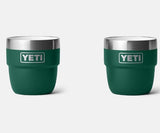 YETI- 4oz Stackable Cups in Black Forest Green