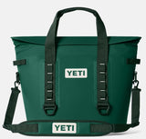 YETI- Hopper M30 Soft Cooler in Black Forest Green