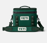YETI- Flip 8 Soft Cooler in Black Forest Green