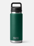 YETI- 26oz Chug Bottle in Black Forest Green