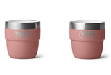 YETI- Rambler 4oz Cup 2 Pack in Sandstone Pink