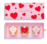 SUGARFINA- Valentines Day 2025 Heart 3 Piece Candy Bento Box