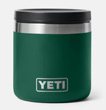 YETI- 8oz Food Jar in Black Forest Green