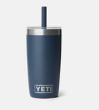YETI- 10oz Jr Tumbler w/Silicone Straw in Navy