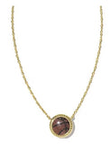 KENDRA SCOTT- Gold Basketball Short Pendant Necklace