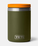 YETI- 16oz Insulated Food Jar in Olive/King Crab Orange