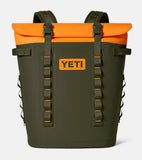 YETI- M20 Backpack Cooler in Olive/King Crab Orange