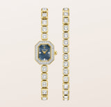 BULOVA- 98X143 Crystal Box Watch Set