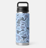 YETI- 26oz Chug Bottle in Blue Camo