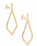 KENDRA SCOTT- Sophee Clip-On Drop Earrings in Rose Gold