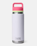 YETI- 26oz Chug Bottle in Mist/Pink/Grasshopper