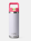 YETI- 18oz C Straw Bottle in Mist/Pink/Grasshopper