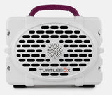 TURTLEBOX- Generation 2 Speaker in White & Maroon