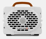 TURTLEBOX- Generation 2 Speaker in White & Burnt Orange