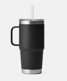 YETI- Rambler 25oz Straw Mug in Black