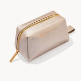 KENDRA SCOTT- Small Cosmetic Zip Case in Champange