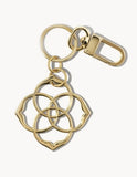 KENDRA SCOTT- Dira Medallion Keychain in Gold