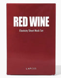 LAPCOS- Red Wine Daily Skin Mask (5 Pack Set)