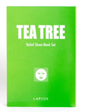 LAPCOS- Tea Tree Derma Sheet Mask Set (5 Pack)