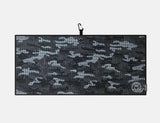 GHOST GOLF- Caddie Magnetic Towel in Black Camo