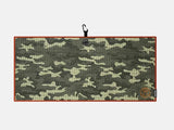 GHOST GOLF- Caddie Magnetic Towel in Forest Camo