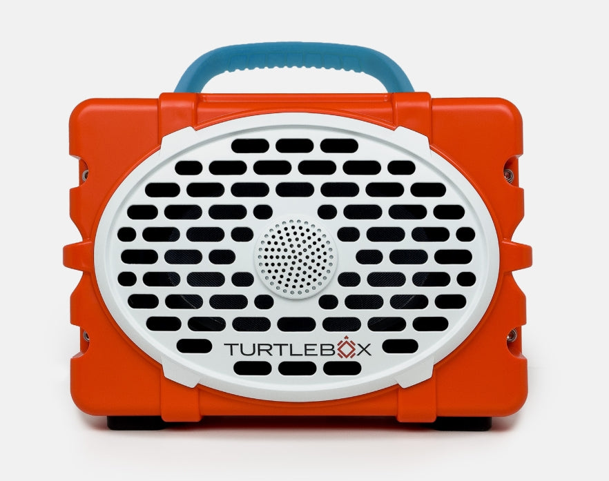 TURTLEBOX- Generation 3 Speaker in Orange/ Light (Electric) Blue – Luka ...