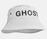 GHOST GOLF- White Ghost (HD) Bucket Hat (L/XL)