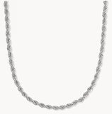 KENDRA SCOTT- Isabelle Chain Necklace in Rhodium Metal