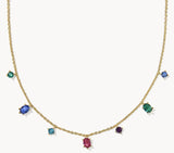 KENDRA SCOTT- Cailin Gold Strand Necklace in Multi Mix