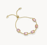 KENDRA SCOTT- Hallie Delicate Gold Chain Bracelet in Watercolor Illusion