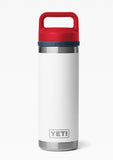 YETI- 18oz Bottle in White, Navy & Red